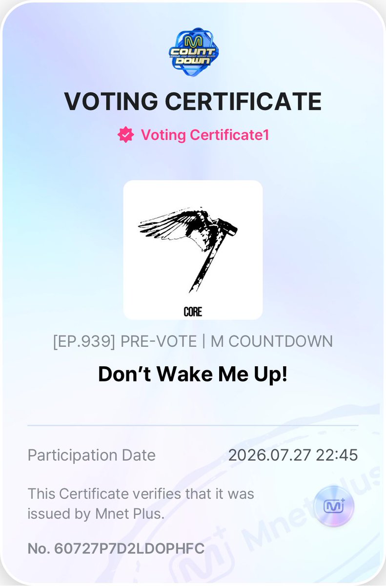 amjaad0629's tweet photo. Dont forget to vote please
5 times a day no requirements💙💙
  #원호 #WONHO #CORE #DontWakeMeUp #DWMU https://t.co/hmUFrC6VsK