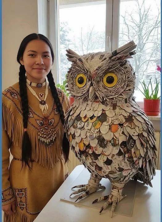 proud_native_am's tweet photo. My daughter poured her heart into this school project . A bit of support would mean everything to her. https://t.co/mEHKXs13Av