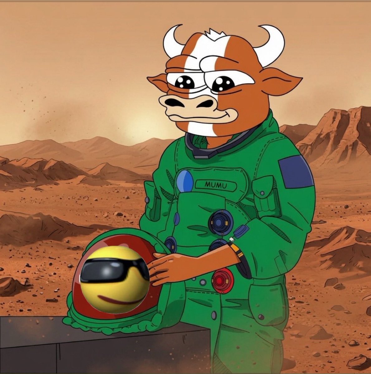 Zibbaay's tweet photo. While @Fitzybrypto cooks @lunchdotfun 

We gonna see $MUMU the bull send higher: 🐂

0x8eC17C059f250A5c19566C3fC56EE13A343dD283

We also gonna see The Mars Project (Vlad's favorite book) $MARS send higher: 🪐

0x27c5A4353A710af81a27c5386f0Dc93A26eFeEa8 https://t.co/LIPvABTMpd