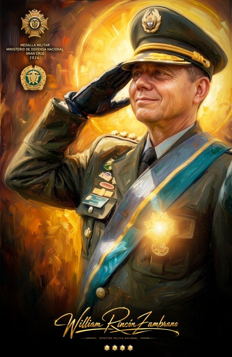 JhonF198611's tweet photo. @DirectorPolicia Mi General, reciba mi respeto y admiración por su invaluable vocación policial, liderazgo y compromiso permanente con nuestra institución. Su entrega, disciplina y ejemplo fortalecen el espíritu de quienes portamos con orgullo este uniforme. Dios y Patria, mi General. 🇨🇴🫡 https://t.co/WQSTwVKdjS