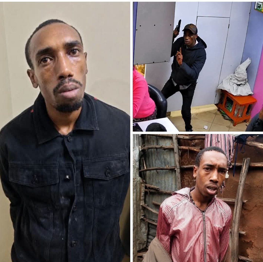 georgediano's tweet photo. Son of Adonija, who was caught on camera engaging in clearing and forwarding while preaching the WANTAM gospel at a salon in Nairobi West has now been identified as Barte. Word on the street is that the Mikora had received a tipoff about an ongoing chama meeting at the scene, so he arrived not for contribution, but for financial empowerment.

It's now being alleged that the daughter of Agrippina, who happens to be a member of the chama, may have been the inside plug. It only took less than 12 hours for DCI sleuths to capture the mikora. 

He's currently cooling his Sundus at the Kiambu Rd based affordable housing located near Karura forest. He's receiving an open air massage with not so happy ending as he illustrates to the sleuths how he acquired the kidungi that he was using to terrorize hardworking Kenyans. Chesaa!!