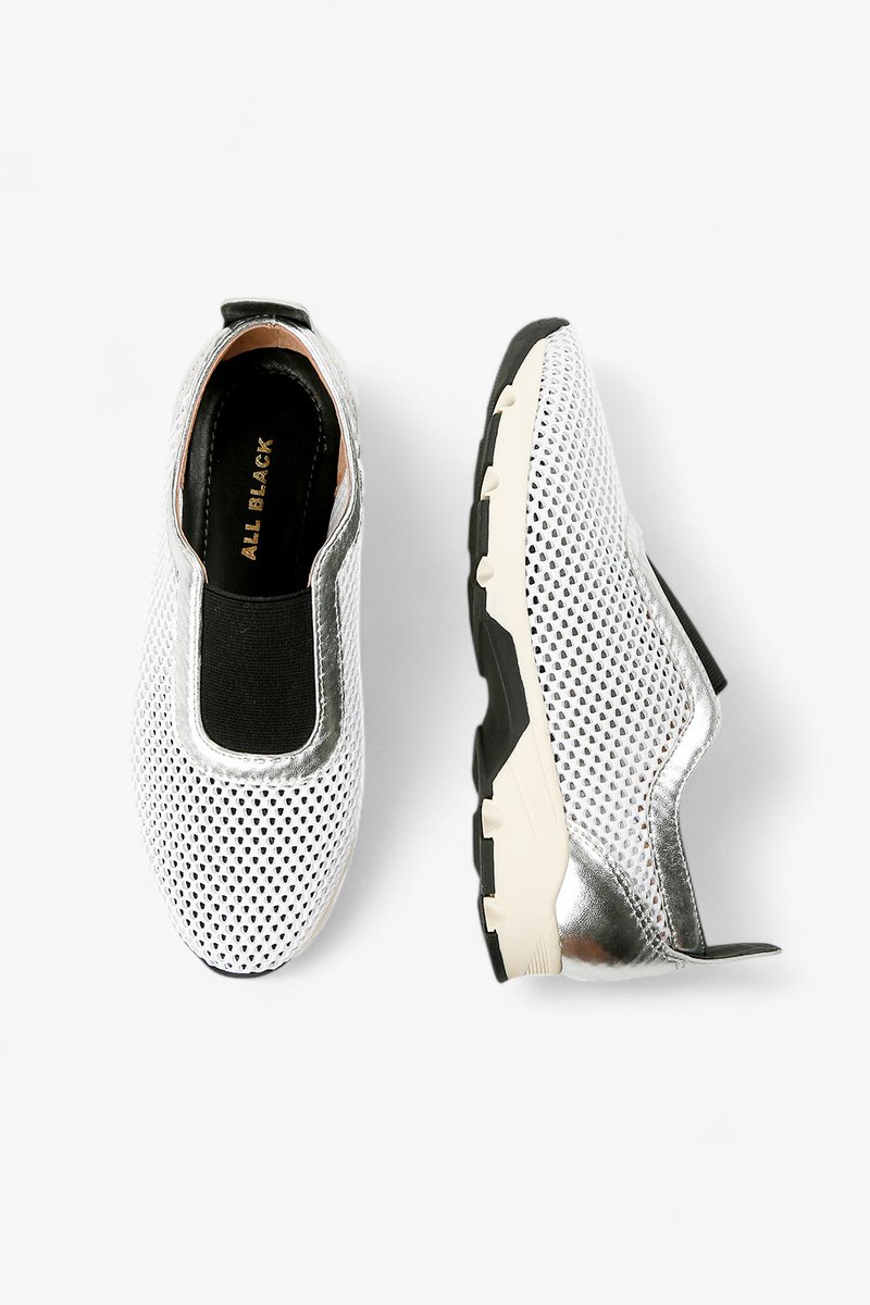 allblackfw's tweet photo. The new Amazing Combo brings our ever popular mesh sneaker to a new level in this slip on style with elastic band for perfect fit. The higher upper offers coverage and still serves as a special fashion mesh sneaker for the hot and busy summer days. https://t.co/bWDPKV67ss