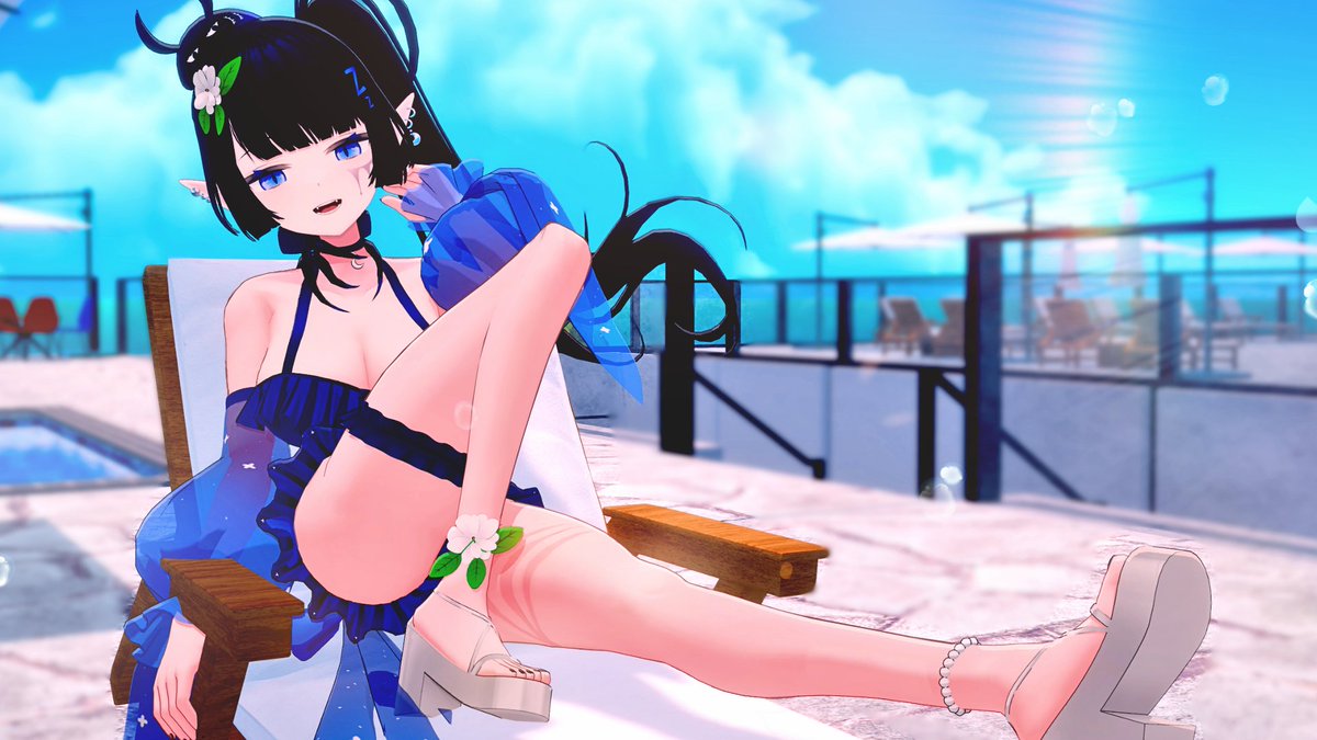 REMKanashibari's tweet photo. Sunbathing.... https://t.co/UhzghJ6fEW