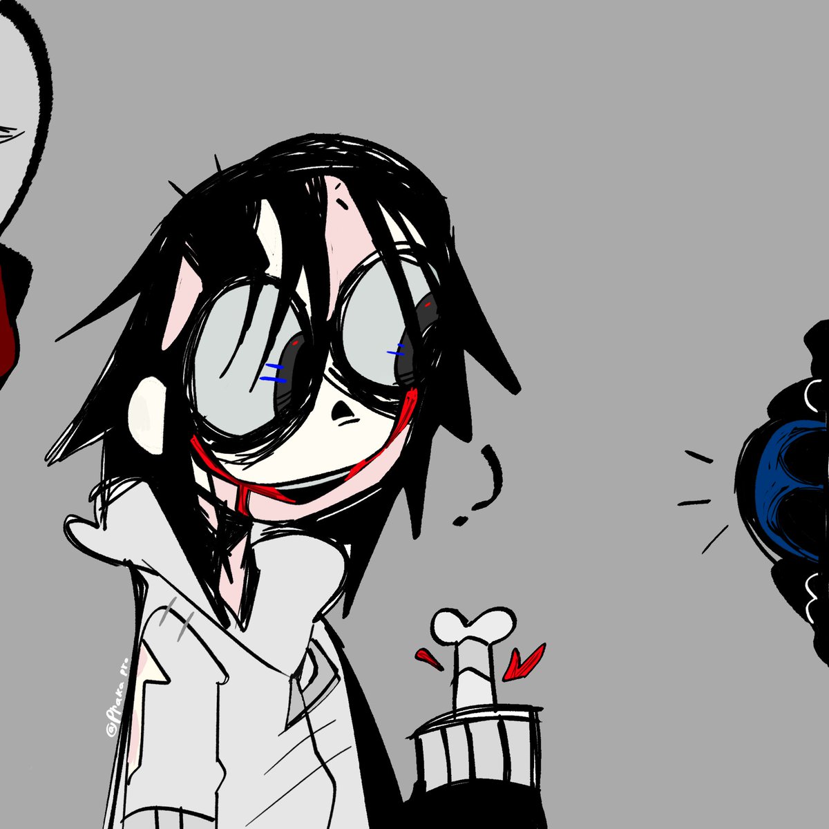 iScoxr's tweet photo. Back to creepypasta. #creepypasta #Jeffthekiller #eyelessJack #slenderMan https://t.co/WBNvouPvkx