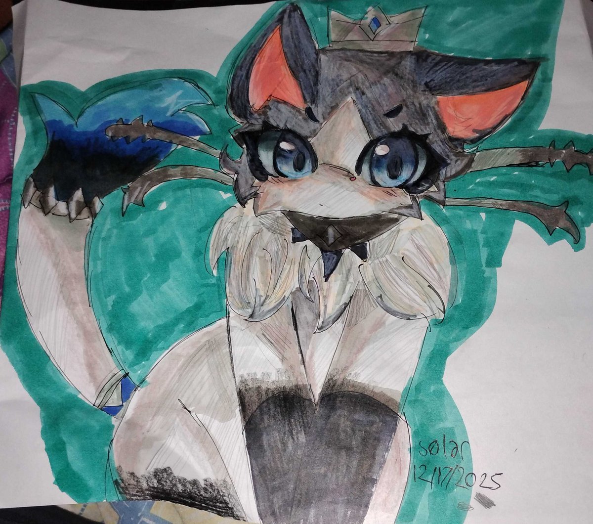 Solaris_n3bulaz's tweet photo. These are a bit old but I'm posting them anyway only because I'm still proud of these #yuumi #artoflegends https://t.co/88sm5y23td