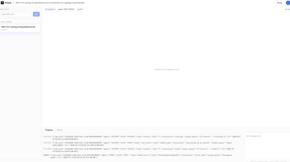 D_Leap07's tweet photo. Bringing the agent swarm to your browser, ML researchers deserve the perks of vibe coding too. 
@PolarisAIxAgent https://t.co/cLCTgISkNd