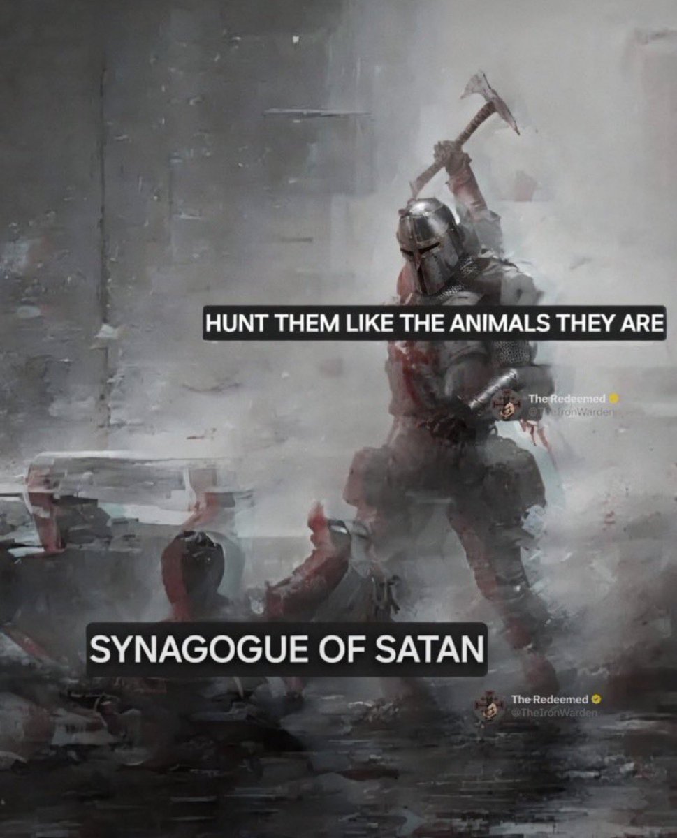 TheIronWarden's tweet photo. ✠ Anti-Satanic ✠ https://t.co/jhNoWr3SBK