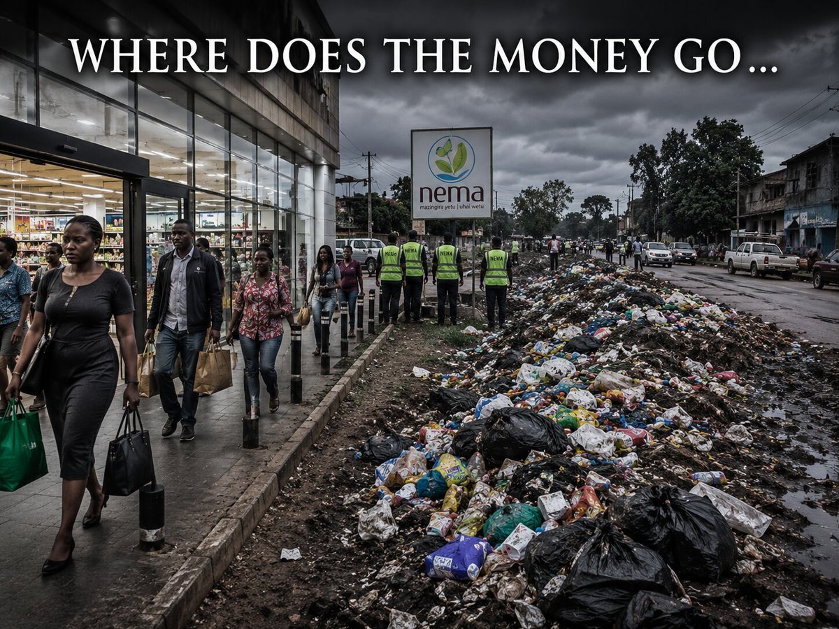 sholard_mancity's tweet photo. The Court has stopped NEMA from forcing supermarket workers to act as plastic police.🚩

Shops can no longer be raided or closed for selling normal, sealed products, even if the manufacturer never paid the waste fees.

Here's the part most Kenyans never knew...

Companies have been paying special fees for years so their packaging is supposed to be collected and recycled.

Yet every day, we still step over plastic in our streets, trenches, and rivers.

So, if the money is already being paid...

Why is the plastic mess still everywhere?

I have always had an issue with NEMA.

Even at dumpsites, they collect fees but never enforce cleanliness.

It feels like the fees are collected...

But the actual work is ignored.

While the rest of Kenyans live with the garbage.

Did you also just find out about these fees?

Or have you been feeling the same frustration every time you see the plastic?

NEMA needs a quick fix.