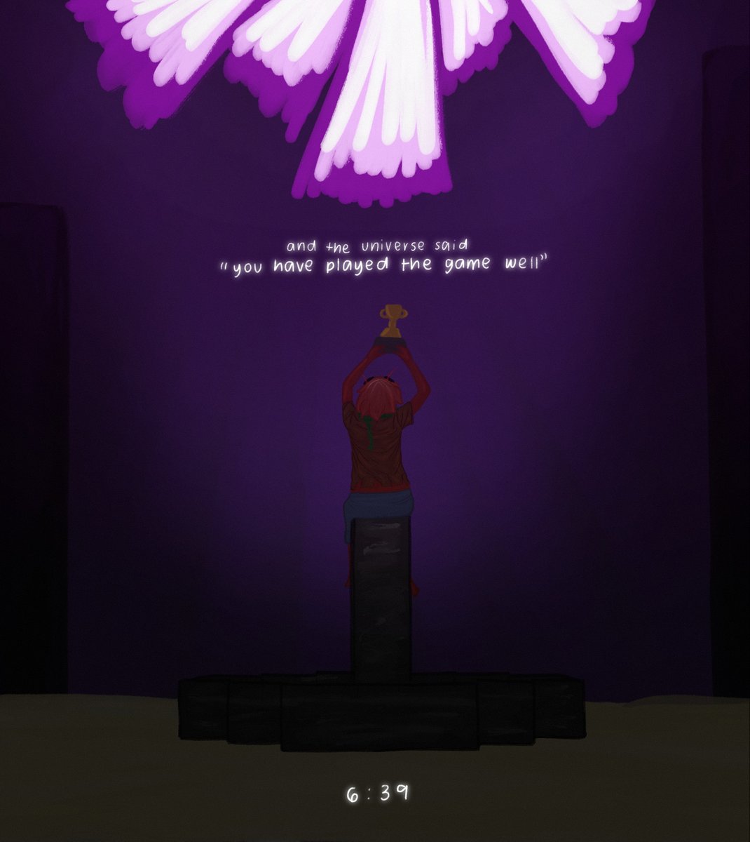 silwing19's tweet photo. and the universe said you have played the game well https://t.co/iP6m77X9bt