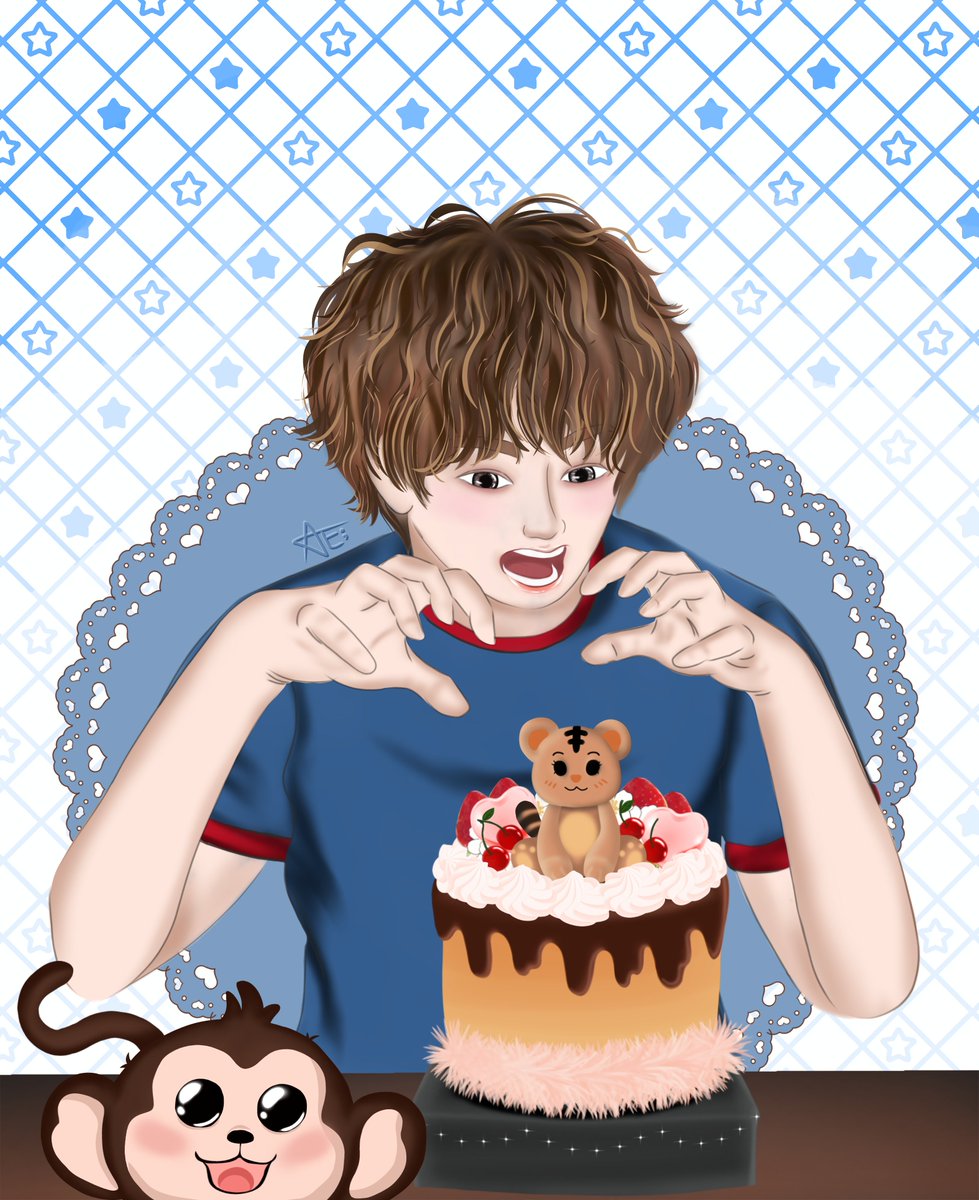 Ae_NightRain09's tweet photo. Juwon Birthday Fanart. 
Late again ofcourse 😅

#AHOF #아홉  
#JUWON #박주원
#ArtHOF #AHOFanart
 Twenty WONders with JU
#Happy_JUWON_Day
#우끼끼주원숭이_스물한_생축 https://t.co/mnfwt5ezpK