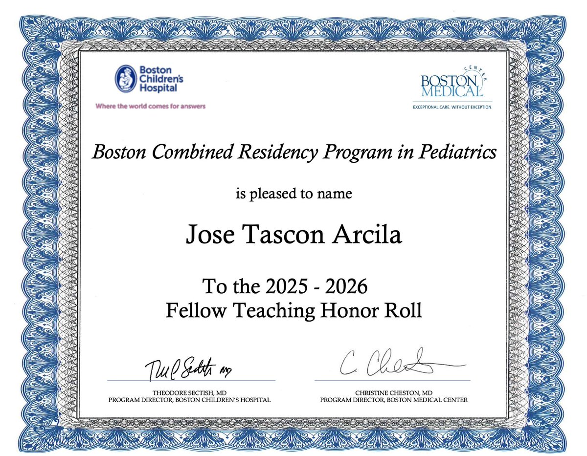JoseATascon's tweet photo. Incredibly grateful to be in this learning environment, surrounded by brilliant colleagues whose dedication and curiosity inspire me every day!
#MedicalEducation #Pediatrics #BCRP #Residency #MedEd #Nephrology #Fellowship https://t.co/N3aTS3CylG