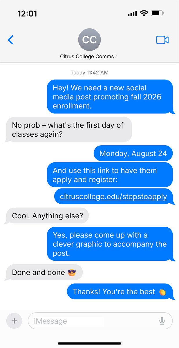 CitrusCollege's tweet photo. Graphic design is our passion.
https://t.co/pvNrgwQ787
#fall2026 #enrollnow #applytoday #putitinthelouvre https://t.co/Hp1dtln5EQ