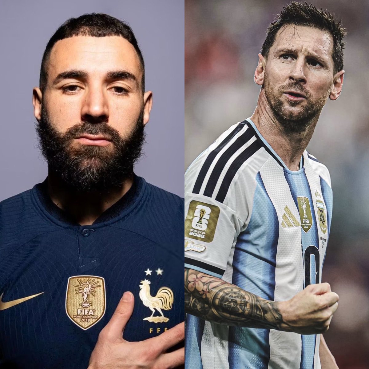 MotivacionesF's tweet photo. ¡BENZEMA SE RINDE ANTE MESSI! 🐐 👑

Karim Benzema volvió a elogiar a Lionel Messi y dejó una frase que ya está dando la vuelta al mundo. 🌍⚽

🗣️ “Quien critica a Messi, no sabe nada de fútbol.”

El francés aseguró que la carrera del argentino habla por sí sola y destacó su talento, constancia, liderazgo y el impresionante palmarés que ha construido a lo largo de los años.

💬 “Messi es simplemente demasiado bueno.”

🔥 Unas declaraciones que reavivan, una vez más, el eterno debate sobre quién es el mejor futbolista de todos los tiempos.