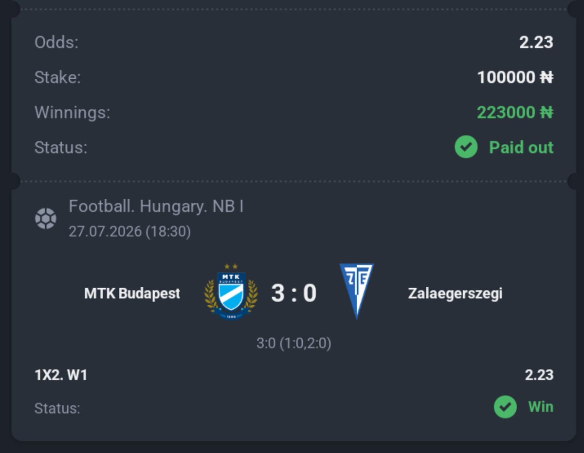 KozeBet1's tweet photo. FREE GAME ✅✅✅

REGISTER ON PARIPESA 👇
Link:https://t.co/Y7Qgz7CoU9
App:https://t.co/Xtlcn1ZsHu
PROMO CODE: 22ECE

FOLLOW US ON TELEGRAM 👇
📲  https://t.co/UMxSQeD6z8 https://t.co/hBDcw5PQKX
