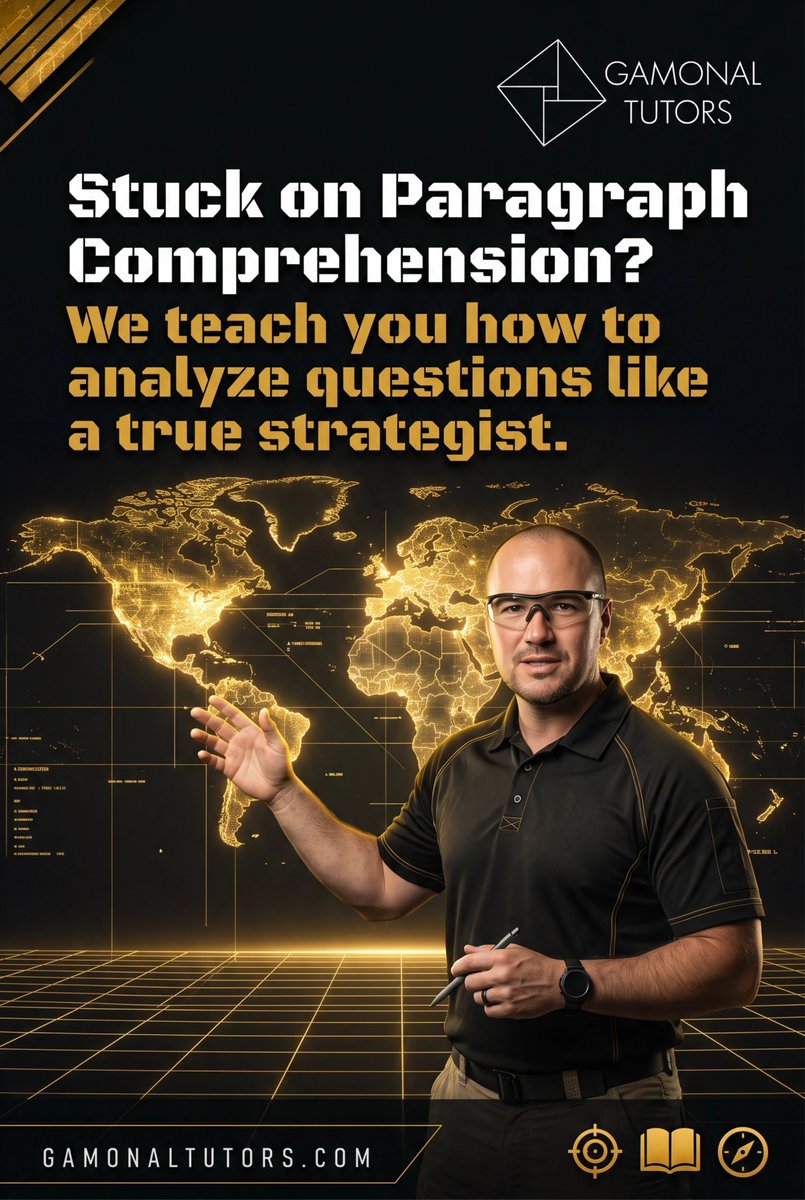 gamonalm21's tweet photo. Stuck on Paragraph Comprehension? 📚
Don't let one section hold back your ASVAB score. We give you tactical reading strategies so you can analyze questions, eliminate bad options, and lock in the score you need for your dream military career. 💪
#ASVABPrep #ASVAB #GamonalTutors https://t.co/NV0UNPx8NL