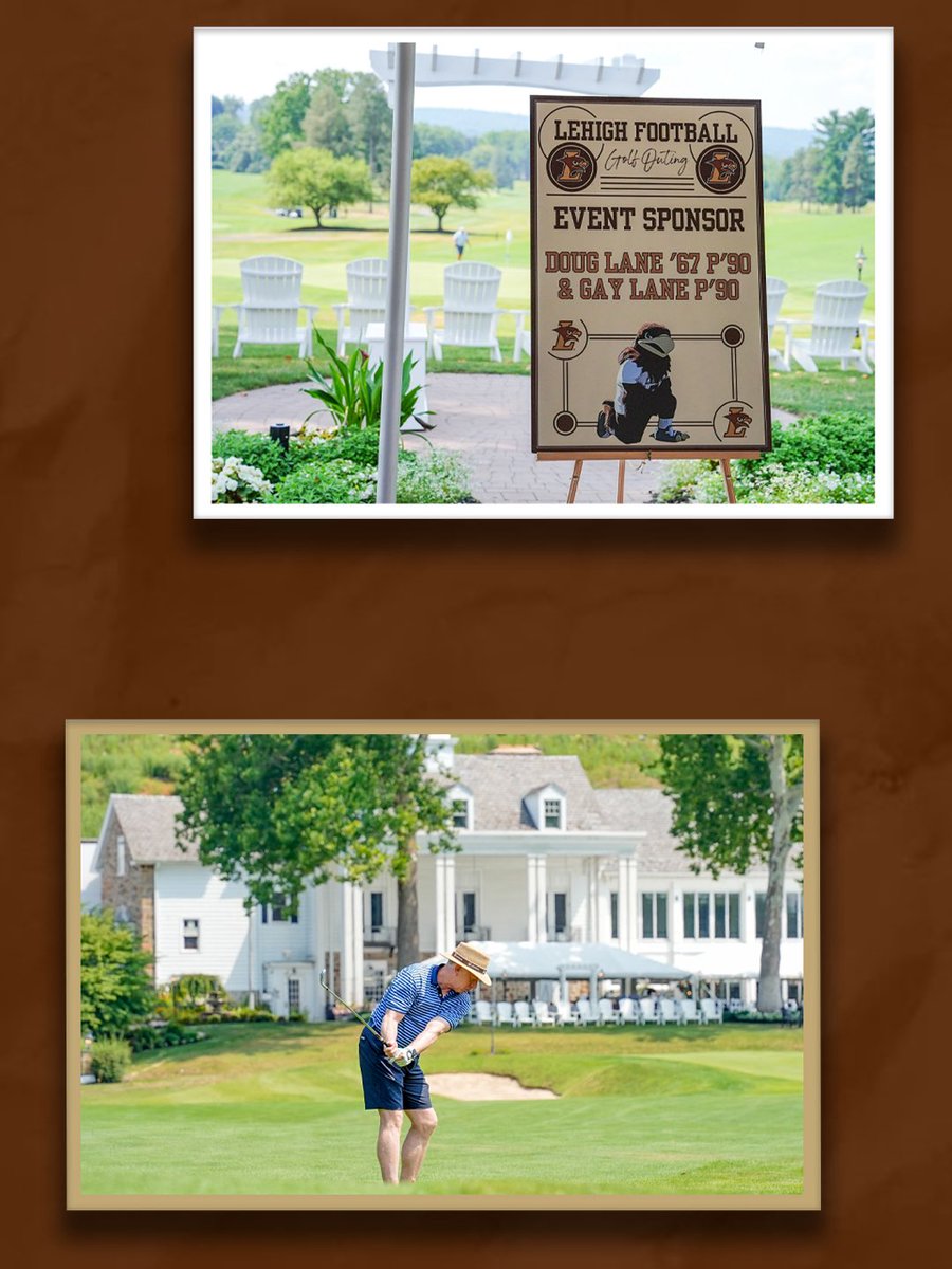 LehighFootball's tweet photo. Another unforgettable day on the links with our Lehigh Football family! ⛳️

Thanks to all of our alumni and support staff who joined us at Steel Club for the 2026 Lehigh Football Golf Outing!

And a special thank you to @LUFBPartnership for organizing such an incredible event!

#GoLehigh #TheNest