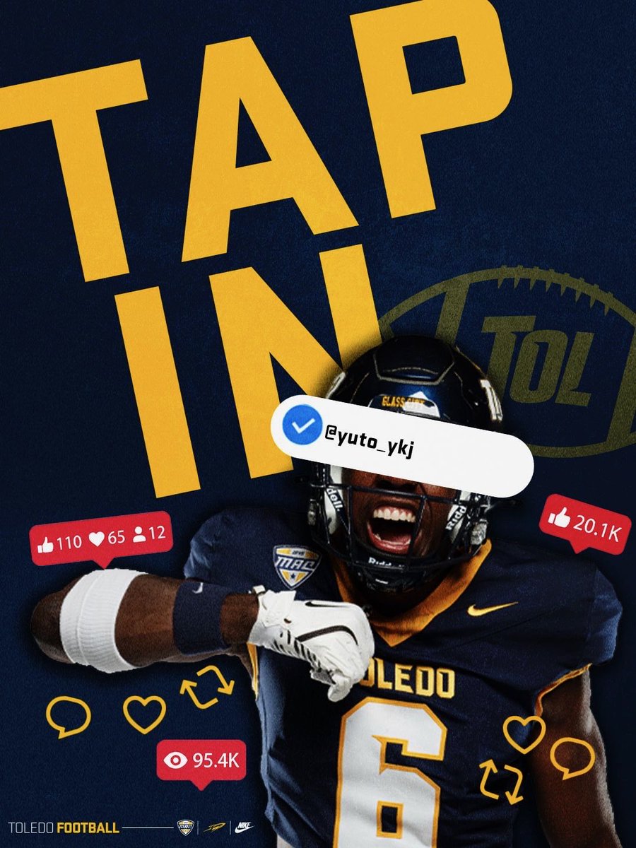 yuto_ykj's tweet photo. TAP IN πππππ
@Rockets_Recruit @ToledoFB @KadePelton @LoganM_CFB @coach_mjacobs @CoachFigaro @ToledoCrootin #rocket #rockets #toledofb #gorockets https://t.co/AAeY1oilJY