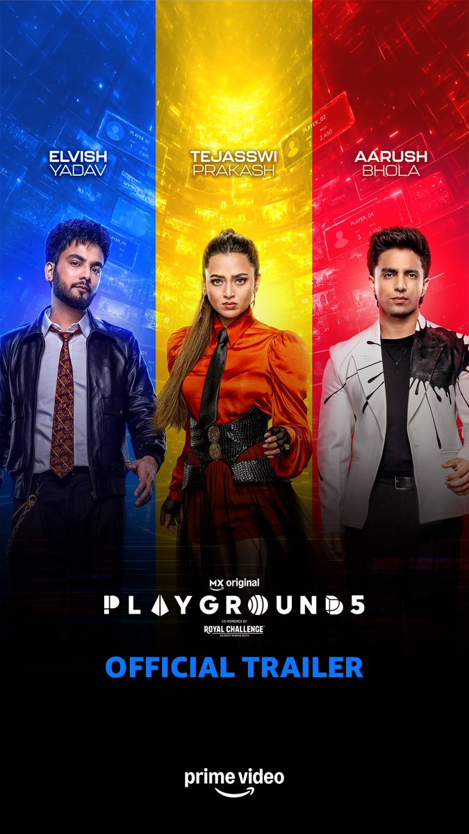 AllCinemaVerse's tweet photo. #MXOrginal Gaming Reality Show #Playground S5 Streaming From 1st August On #MXPlayer &amp; #PrimeVideo.

Mentors: #ElvishYadav, #TejasswiPrakash &amp; #AarushBhola.
Directed By #MonishaJaisingVaid.

#Playground5OnMXPlayer #PlaygroundS5 #PlaygroundSeason5 #Playground5 #AllCinemaVerse https://t.co/IoYEpJzND7