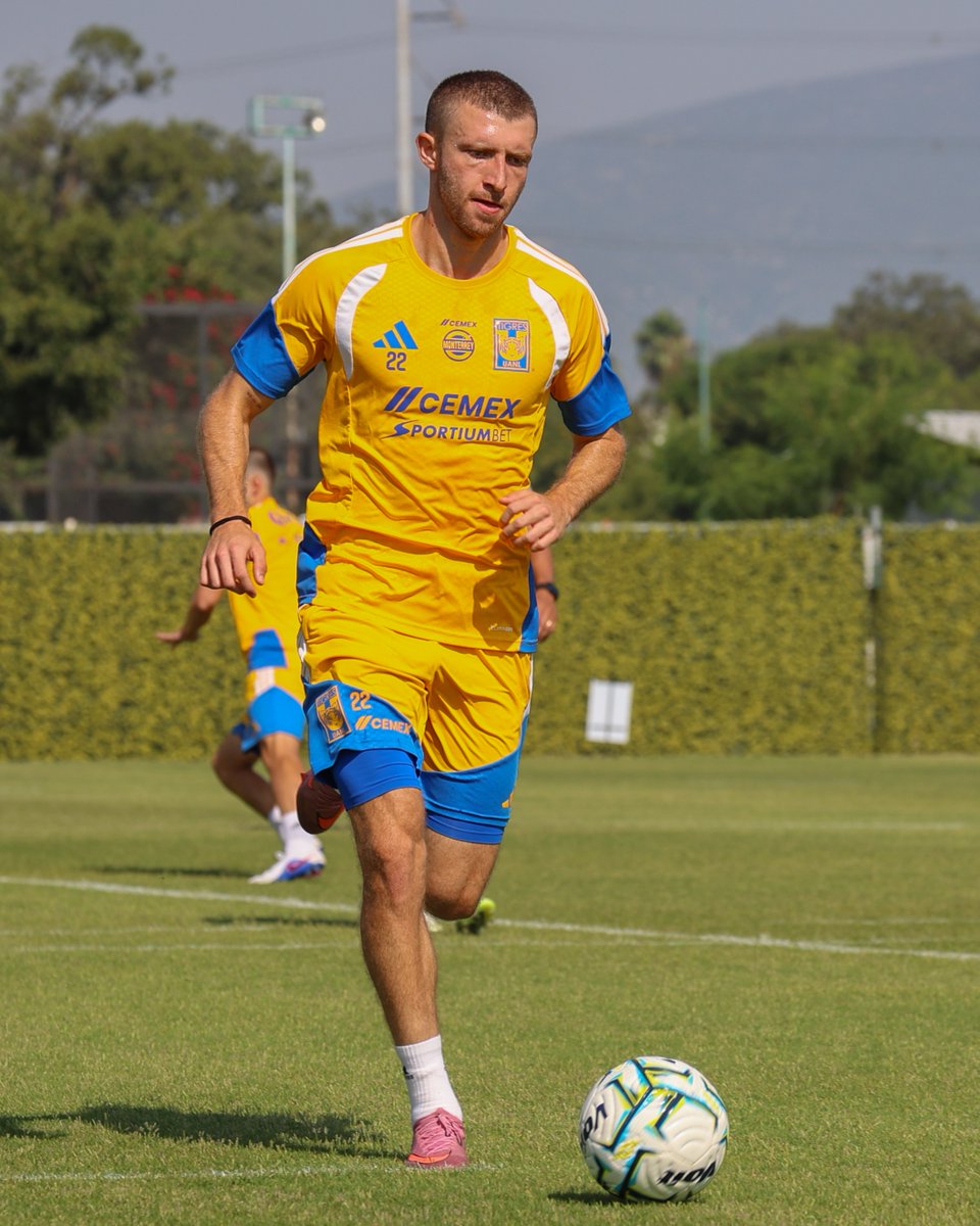 TigresOficial's tweet photo. 💥 En preparación de cara a nuestro partido del sábado en Querétaro. https://t.co/bEIzpNNfRL