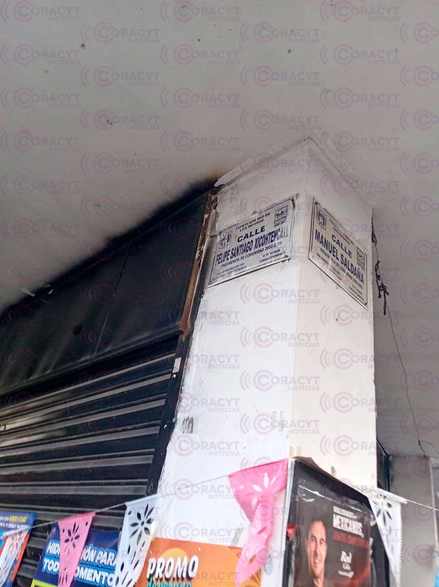 CoracytNoticias's tweet photo. #Entérate| 🚨⚠️ Vecinos de la calle Felipe Santiago Xicohténcatl, en la comunidad de Tepetlapa en el municipio de #Chiautempan solicitaron la intervención de las autoridades para reparar un #poste de energía eléctrica que presenta riesgo de #colapso. https://t.co/oGk5Cu2p4X