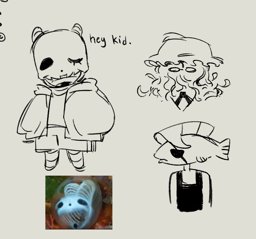 d1ewild's tweet photo. its like theyre in some king of...undersea au #undertale https://t.co/CsSXslhOkX