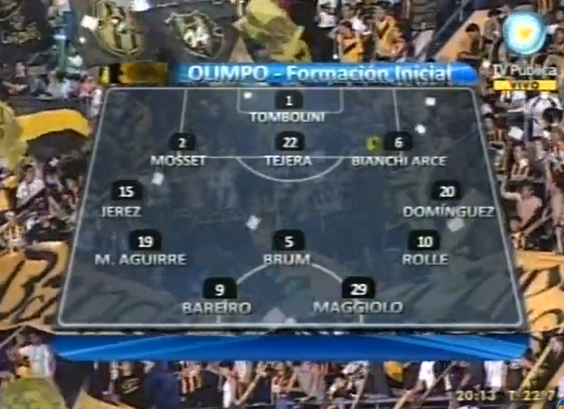 FutbolRetroAr's tweet photo. Formación Olimpo, Clausura 2011. https://t.co/Q2kcWFCyuj