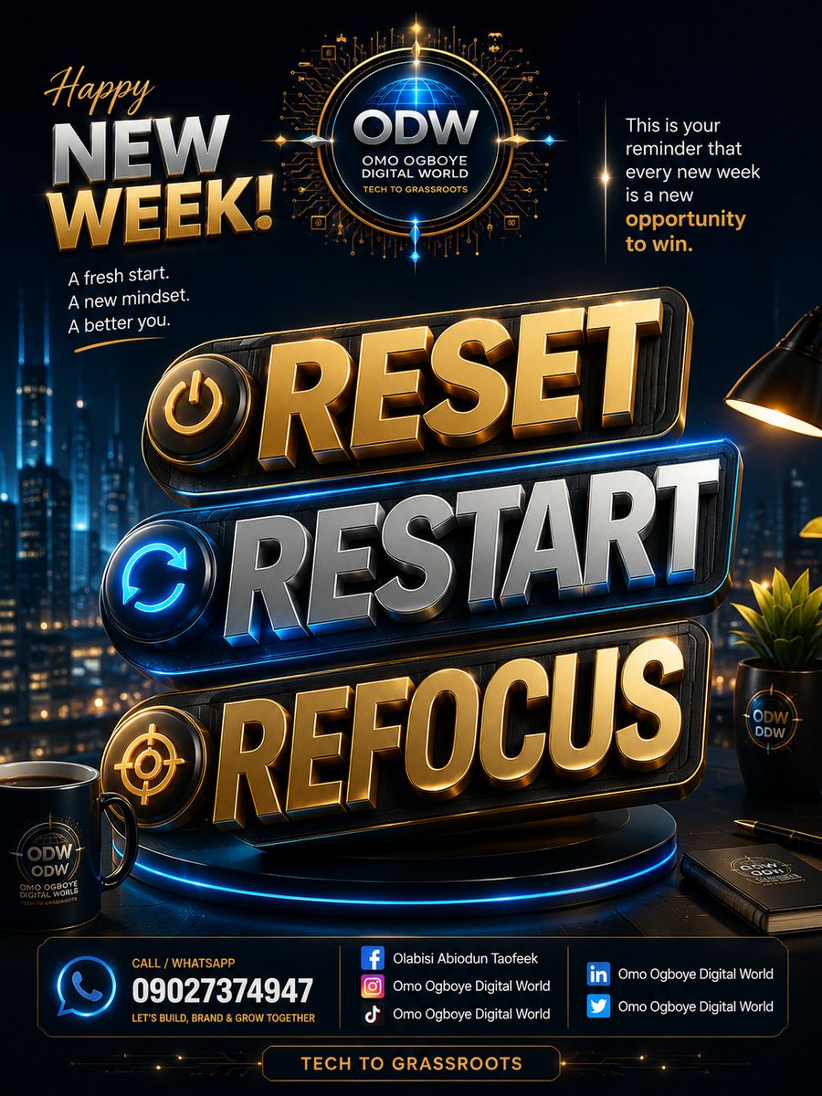 Tao7781's tweet photo. 🚦 New Week. New Opportunities.
May this week bring favor, progress, fresh ideas and financial breakthroughs.
Don't just hustle harder... Hustle smarter with AI. 🤖💚
Learn, Leverage and Make it 💯

#NAP #ODW #TTTS #TTTG #IOTTW #NewWeekNewGoals https://t.co/0kDF1X3iKU