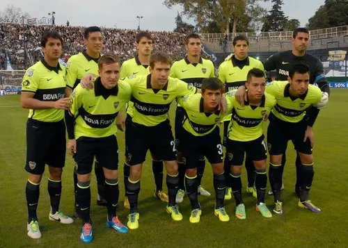 FutbolRetroAr's tweet photo. Formación de Boca, año 2014. https://t.co/QGNJ1IKOom