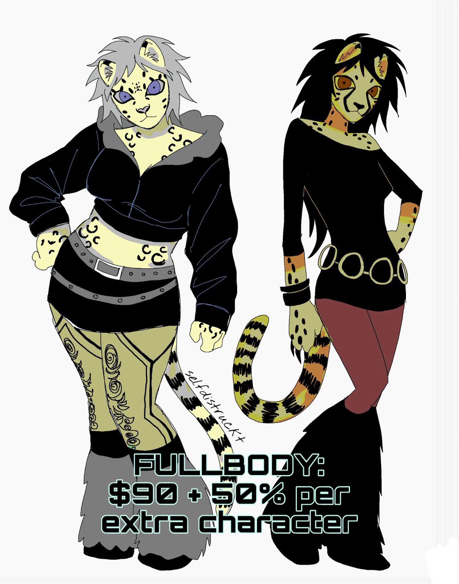 selfdistruckt's tweet photo. im taking commissiøns!!!! 5 slots :) reach out to me through the vgen link in my bio (I’ll put it in the replies as well) https://t.co/m8JQTqz55R