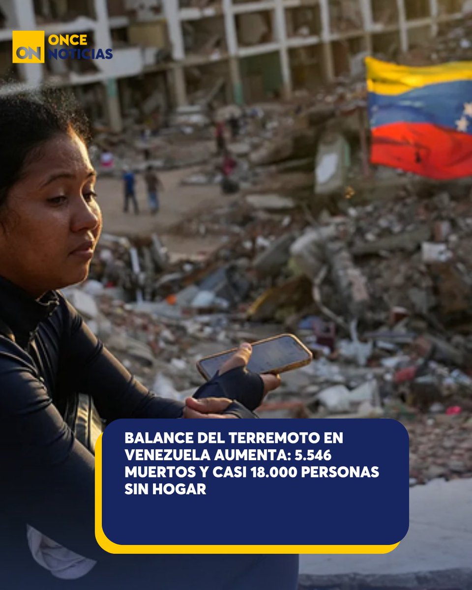 canal11hn's tweet photo. 🔴¿Cuál es el panorama en Venezuela a más de un mes del doble terremoto? Nuevas cifras revelan la magnitud de la tragedia y el desafío de la reconstrucción. 👉 https://t.co/T6UbNpc2Xn

#Venezuela #Fallecidos #Cifras https://t.co/iPA4EzUsX0