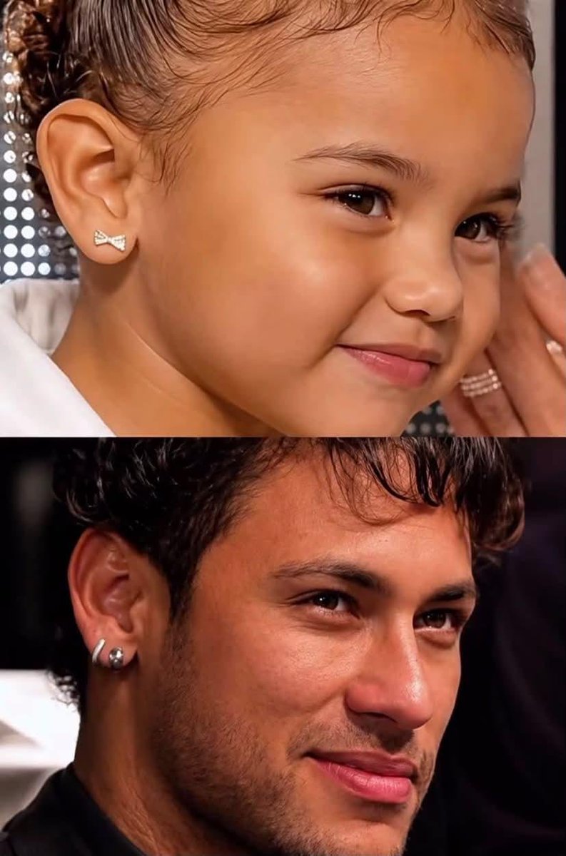 samuelzxis's tweet photo. Eu acho impressionante como a mavie é o Neymar todinho véi, O olhar principalmente é idêntico 😮 https://t.co/XALvpf0gya