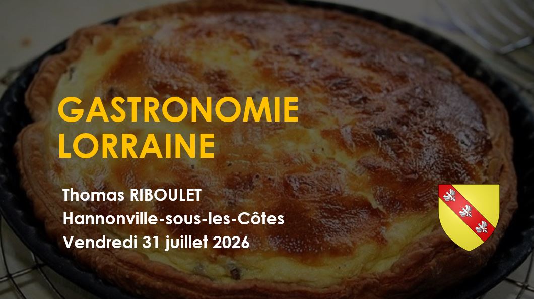 Thomas_Riboulet's tweet photo. A l’invitation de l’Ecomusée d'Hannonville, j'ai le plaisir de donner une conférence sur la gastronomie lorraine le vendredi 31 juillet de 18h à 19h30 à la salle de la mairie située 24, Rue Froide à Hannonville-sous-les-Côtes, en #Meuse. https://t.co/UcbxSUtocW