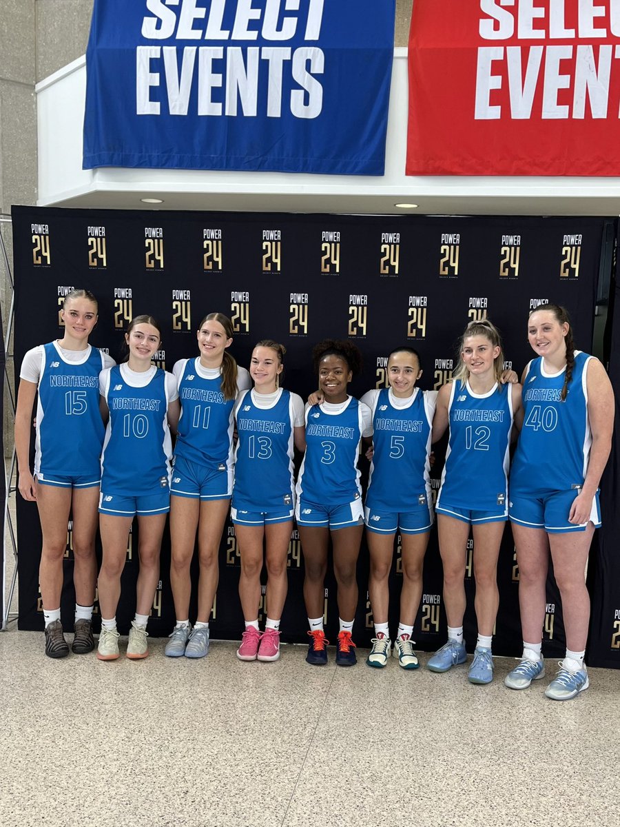 TeamNEHoops's tweet photo. To say the future is bright is an understatement!  15Us finished 27-3 on the season with plenty of room to grow and get better. (Missed you @AnabelaSimovski) #TeamNExXGEN https://t.co/vR58t178ey