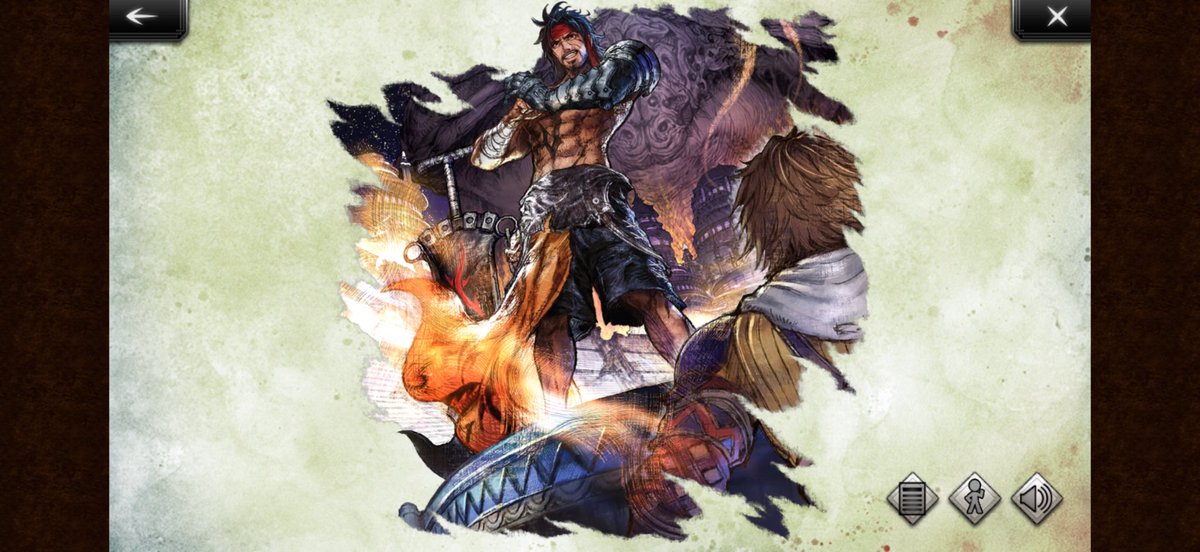 maximumninja's tweet photo. 無償ルビー使い切ったけどジェクトが来てくれてハッピー！
というかティーダの父親なのね！
イケおじすぎる…。 https://t.co/7aUlcoTqG5