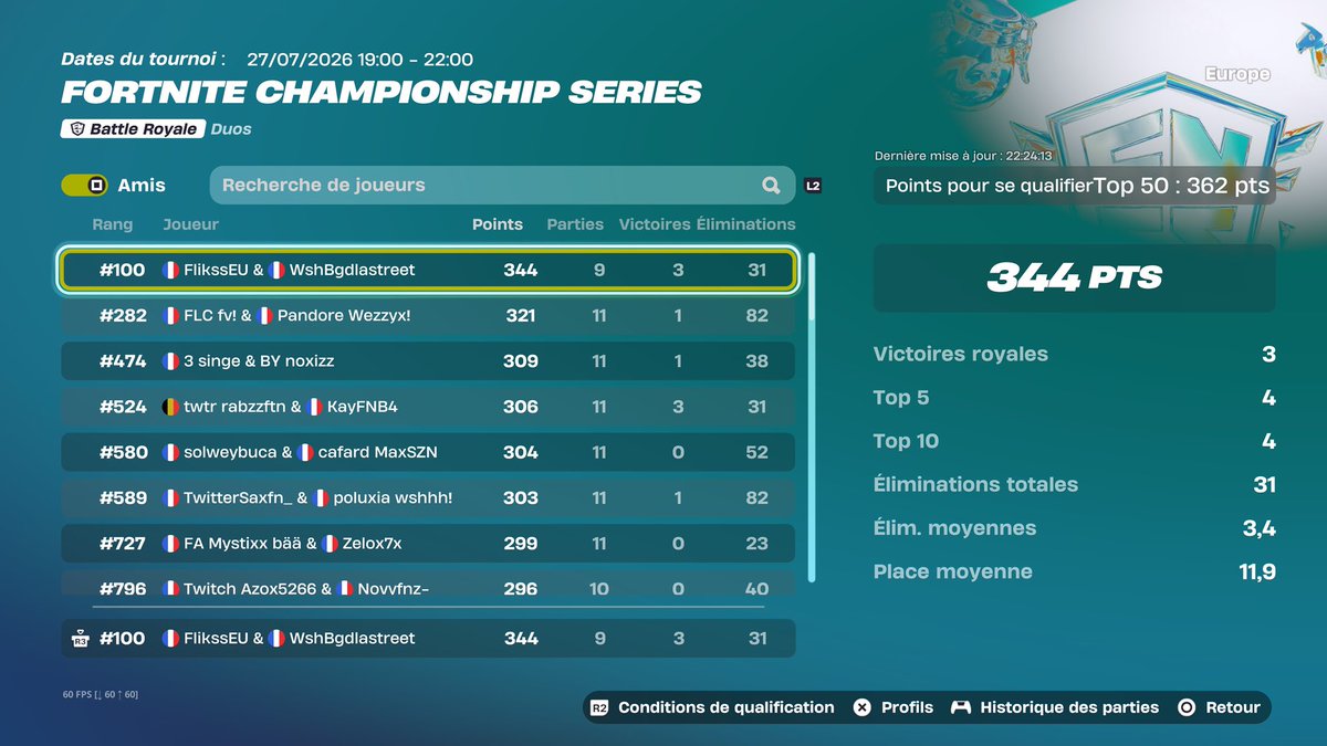 Wissem_fn's tweet photo. #100 last chance W/@7flikss on double cnsl nt @AkiiraFN et @FtnKurama nous tue la qual https://t.co/quF7grQI46