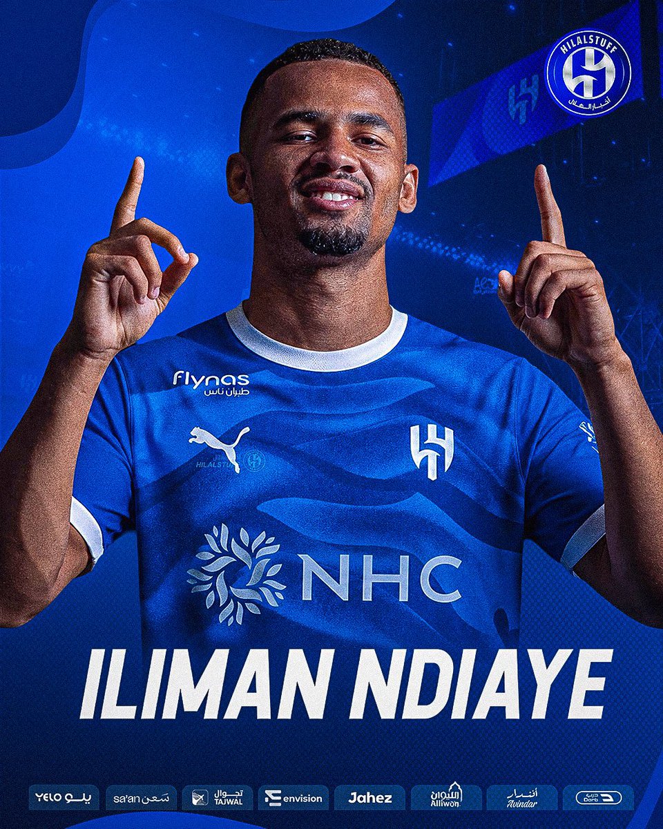 hilalstuff's tweet photo. 🚨🔵 — #خبر:

خيارات الهلال في الجناح محصورة على 3 لاعبين ✍️

🇸🇳 إليمان ندياي — خيار أول
🇵🇹 بيدرو نيتو — خيار ثاني
🇨🇴 لويس دياز — خيار ثالث

— الهلال يحتاج لتفريغ خانة أجنبي للتوقيع 👍 https://t.co/VQ0KforVbN
