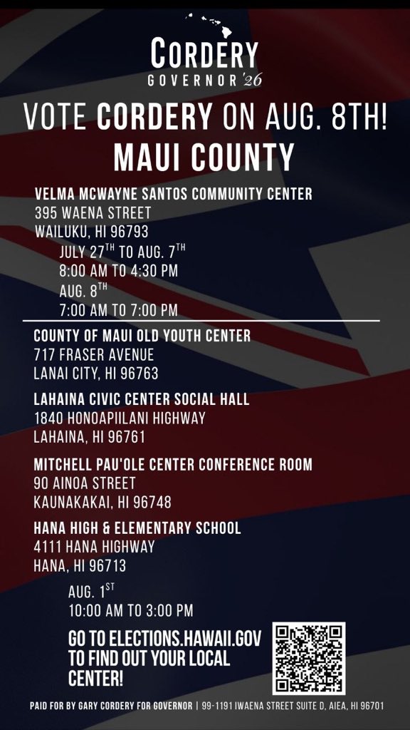 GCForGov's tweet photo. ✅ Vote Cordery on Aug 8!

Here are instructions and locations for each county to vote IN-PERSON to submit your ballot. You must vote “Republican” down the ballot to have your vote count for the primary. 

🔥Let’s go Team Cordery!
PEOPLE OVER POWER https://t.co/6QP8QYvNj3