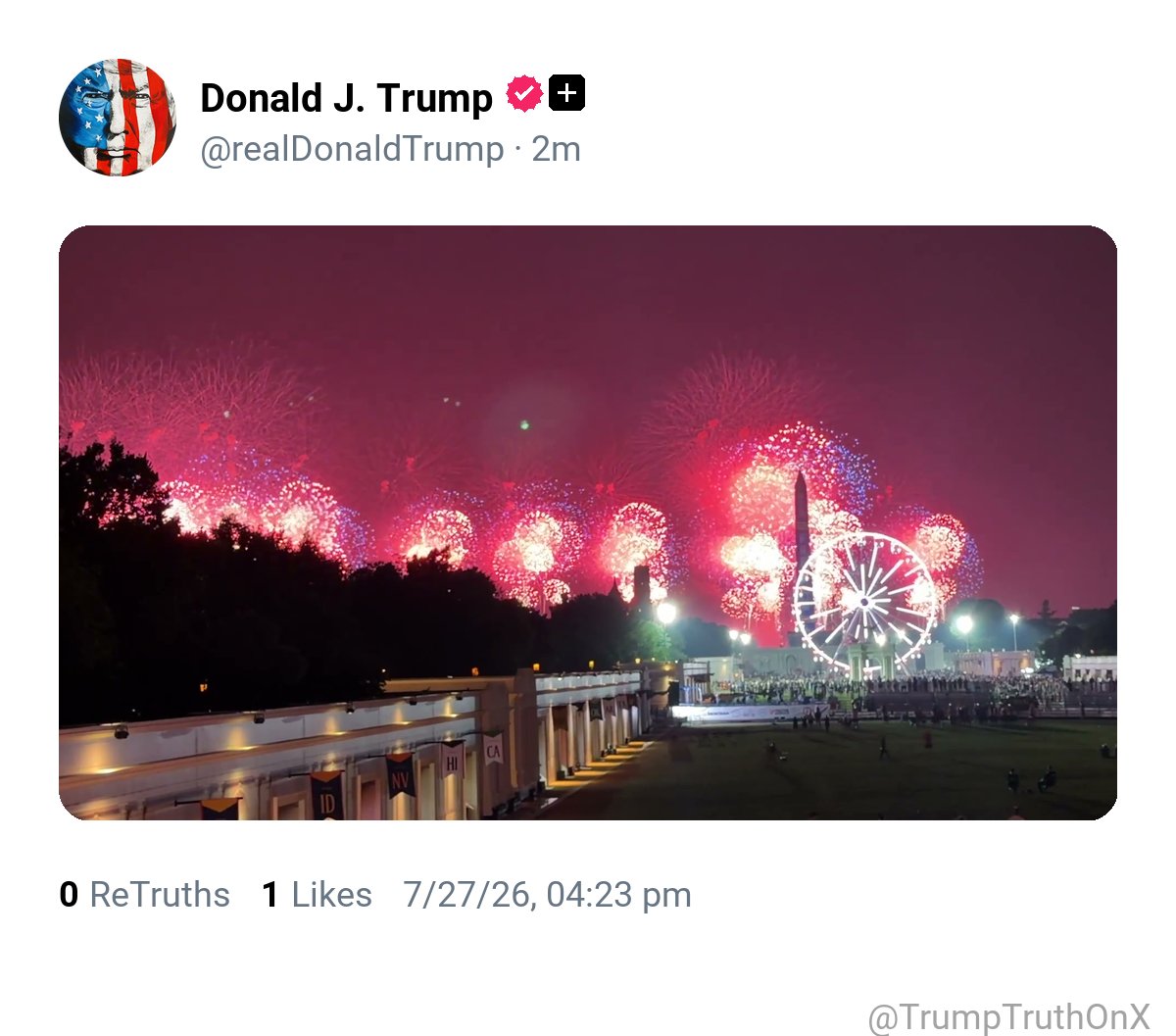 Commentary Donald J. Trump Truth Social Posts On X tweet media