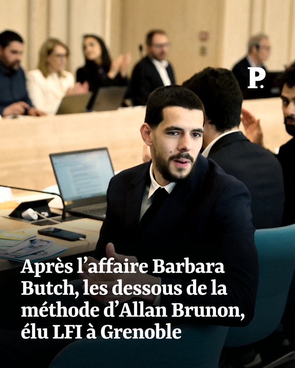 LePoint's tweet photo. Militant revendiquant une radicalité assumée, l’élu insoumis grenoblois Allan Brunon, qui a participé à l’interruption du concert de Barbara Butch, fait de la confrontation une stratégie politique.

Jusqu’à susciter des signalements internes et un malaise au sein même de son camp. ➡️ https://t.co/117YNHTYil