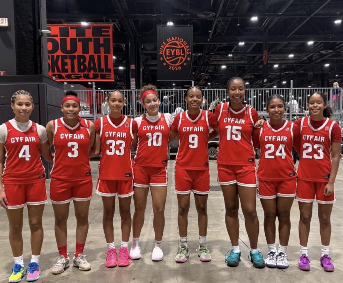Audrey2031_WNBA's tweet photo. The 2026 Nike Jr. EYBL @NikeGirlsEYBL Season has come to a end with Team 📈

I had a great 1st year with this Group &amp; Good Luck to everyone moving forward into High School next season ❤️💙

#CyFairElite #NikeJrEYBL #Nationals https://t.co/MP5MrPURFD