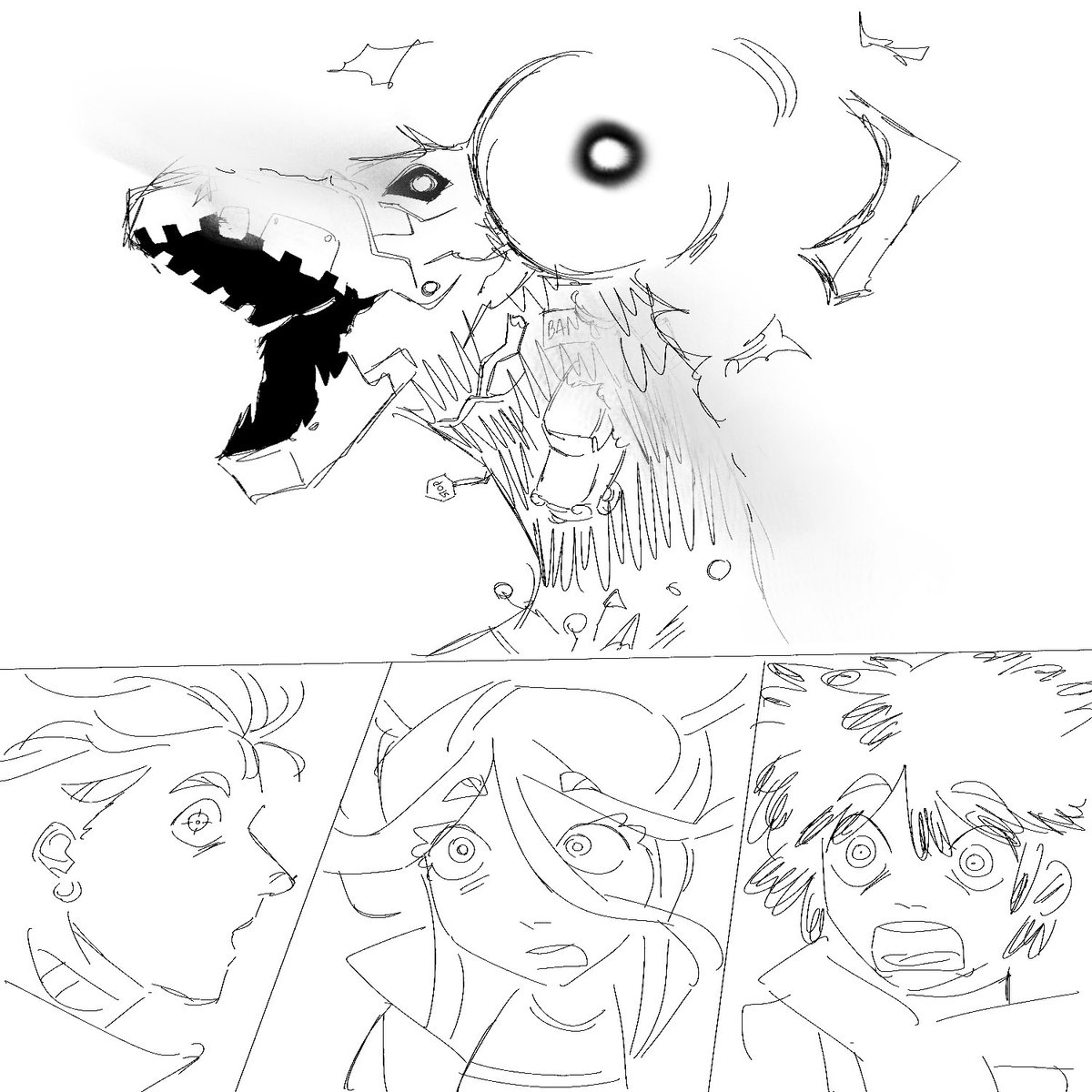 mirstrikes's tweet photo. Scenario I couldn’t get out of my mind #zankanijiku #gachiakuta #4kuta https://t.co/Dc0x3cDqQd