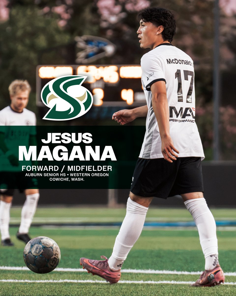SacStMSoccer's tweet photo. 𝙒𝙀𝙇𝘾𝙊𝙈𝙀 𝙏𝙊 𝙏𝙃𝙀 𝙃𝙊𝙍𝙉𝙀𝙏 𝙁𝘼𝙈𝙄𝙇𝙔! 
🖋️ Jesus Magaña
🏡 Cowiche, Wash.
🏫 Auburn HS / Western Oregon Univ.
⚽️ Forward / Midfielder
📰: https://t.co/8Oeqhdc99b

#StingersUp https://t.co/xeqRK3uKy9