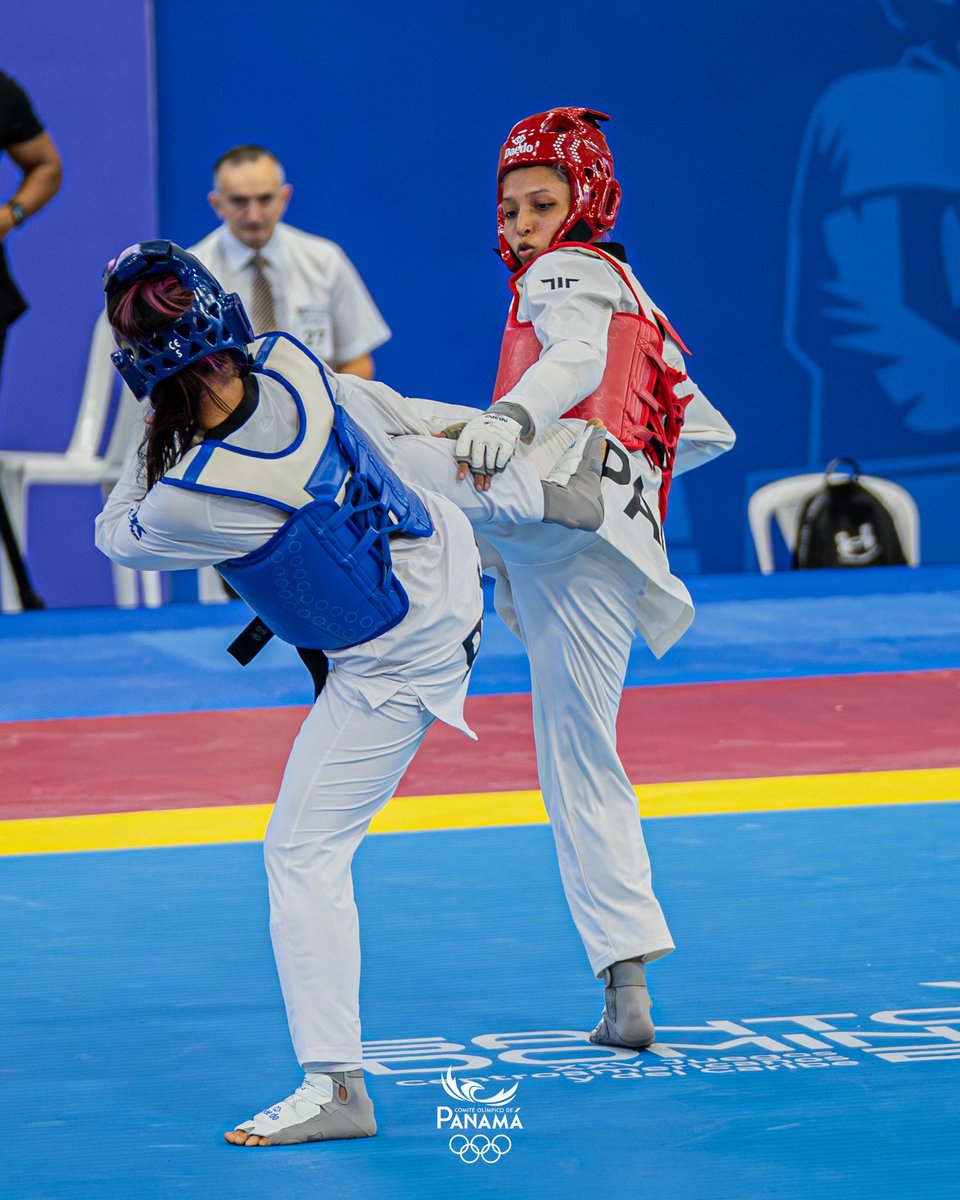 COlimpicoPanama's tweet photo. ¡Taekwondo suma nueva medalla para el Team Panamá en Santo Domingo 2026🔥!

Los últimos dos representantes nacionales en Kyorugui: Ian Romero y Brenda Brooks, enfrentaron su día de competencia en los XXV Juegos Centroamericanos y del Caribe Santo Domingo 2026. https://t.co/stWjzgXCTV