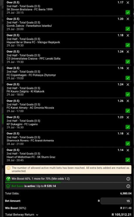 FreeBetway's tweet photo. 🇪🇺 UEFA Champions Leagues Games 🇪🇺

👉 1 Goal In The 2ND Half 👈

📈   7000 Odds

✈️ 17:00 Kick 📴
📆 28-30 July

🏟️ 50 Games 

📝 BW64FFEB57

🧘 Goodluck 🤞 https://t.co/KpC94JD2t8