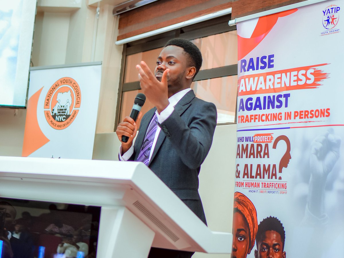BakashabaAbius's tweet photo. I participated in ayouth symposium on Human Trafficking organised by @NYCofUganda and @uyatip that was aimed creating awareness,encourage advocacy against the crime among young people,every young Uganda deserves opportunities legally and descently @Tumukunde_ @Mglsd_UG https://t.co/UGghAOK6dg