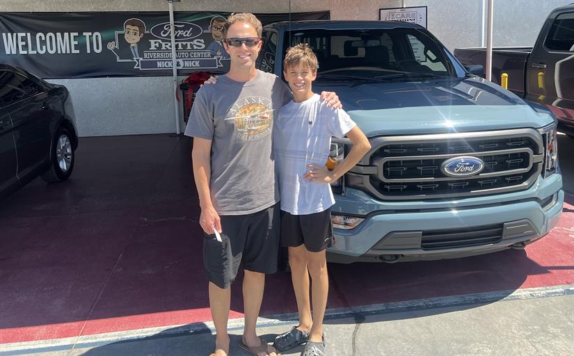 Fritts_Ford's tweet photo. Robert we hope that your 2023 FORD F 150 takes you on amazing journeys near and far! Enjoy your vehicle, Fritts Ford &amp; Bobby Sullivan. https://t.co/JQq0cynYdt
