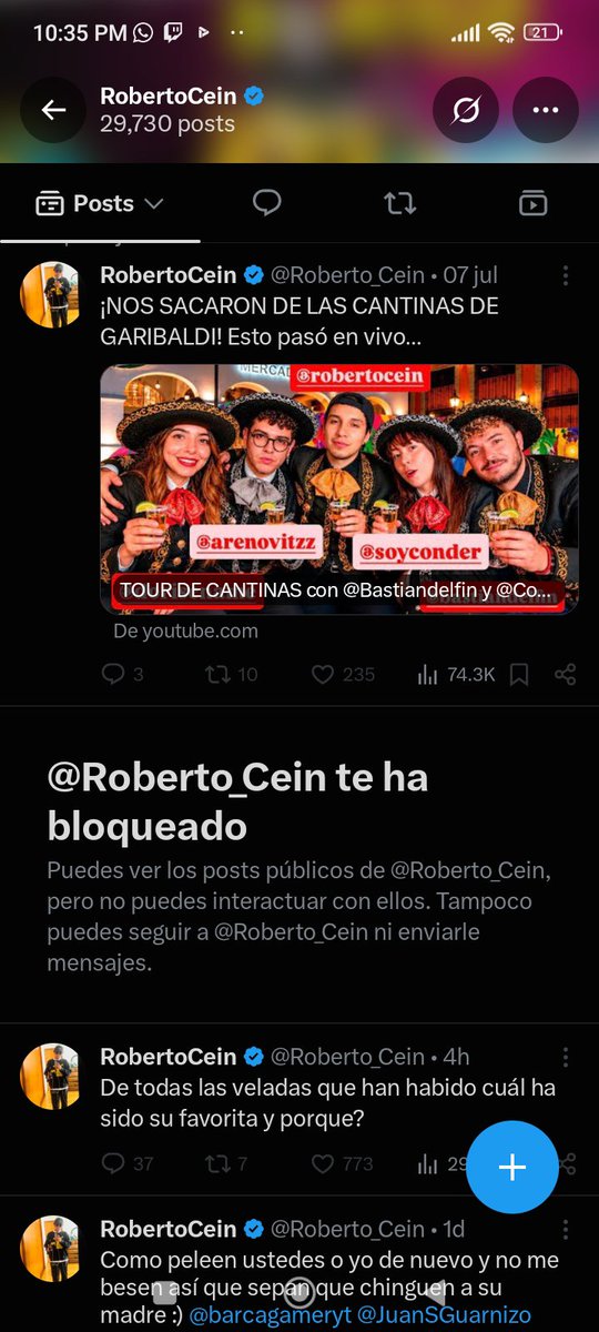 mortemmetelico's tweet photo. Oigan parece que Roberto si se emperra cuando dicen verdades https://t.co/7QK8aKsAIn