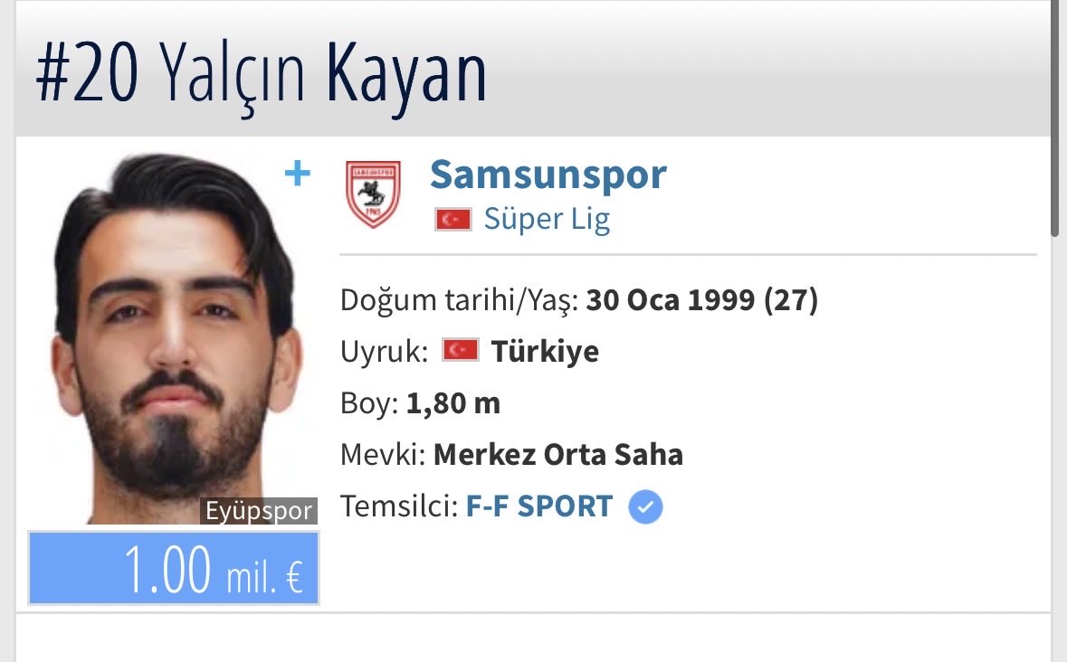 efendi_altism's tweet photo. @hkiyici Kücük bi dokunus ama ciddi bir fark yaratir cok begendigim bir oyuncu sen ne dersin? Kaan dan cik su Cocugu al! Dinamik Teknik Agresif! https://t.co/q1DpflAFwF