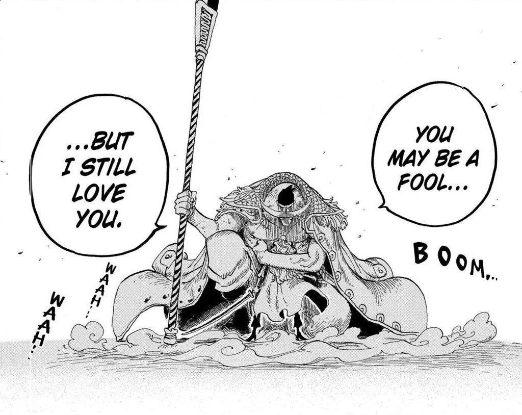 mussi3x's tweet photo. my brother who is not a fan of one piece just came into my room to tell me he might pick it up again just to support Imu against Luffy https://t.co/rgzdarGLgb