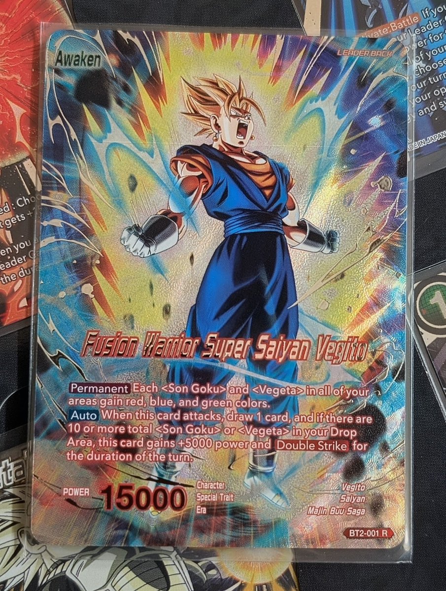 Dbzcollection's tweet photo. Collector's Sélection Volume 1 
#Baby #GokuBlack #Vegeto #Broly 
#Dragonballz #Dbz
#DragonballSuper Card Game https://t.co/JusapmYntA